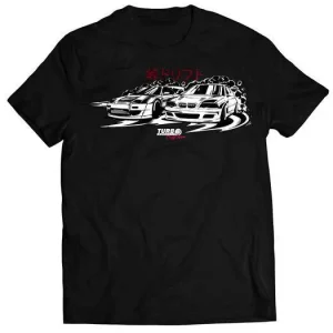 Wysoka jakość Koszulka T-Shirt TurboWorks DriftTeam Czarna M