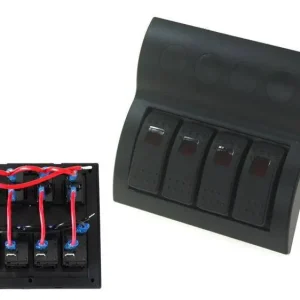 Przełączniki 12/24V IP68 ON-OFFx4, 4xB 2x5A 1x10A 1x15A Tylko do końca tygodnia