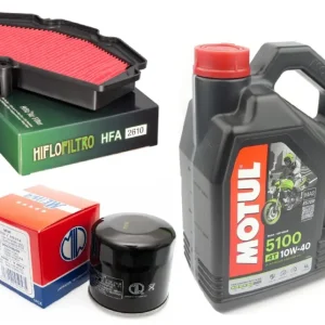 Filtr oleju powietrza olej HF303 Motul 10w40 Kawasaki KLE Vulcan Z 650 Nowy