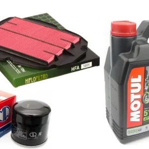 Cena promocyjna Filtr oleju powietrza olej HF204 Motul 5100 10w40 Honda VFR 800 02-21r