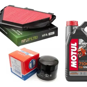 Okazja Filtr powietrza oleju HF204 Motul 7100 10w40 Yamaha YZF-R1 RN32 15-25 MT-10