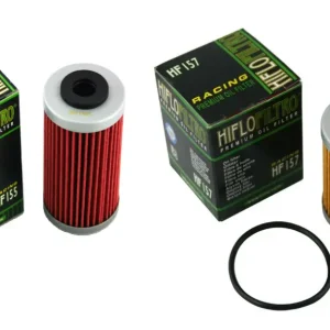 Darmowy zwrot Filtr oleju KTM 400 450 500 520 525 EXC SX HF155 HF157