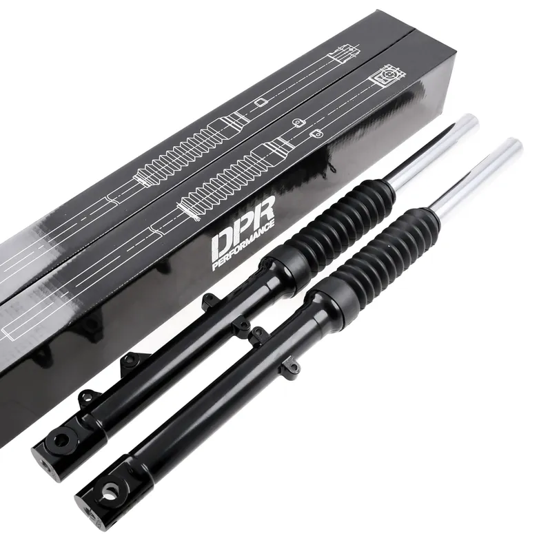 Szybka wysyłka Amortyzatory teleskopy przód krótkie czarne Simson S51 S70 S53 S50 DPR Performance