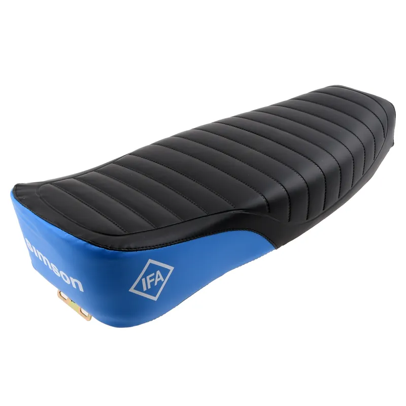 Sprawdź teraz Kanapa siedzenie pikowane czarno niebieskie Simson S51 Enduro MZA