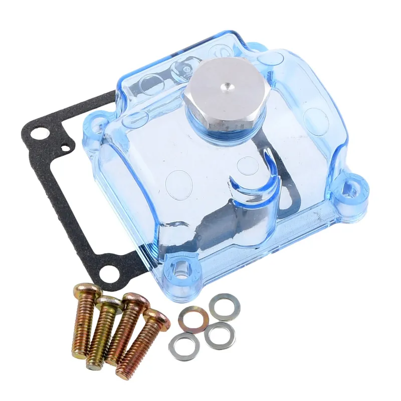 Komora pływakowa gaźnika PHBG plastik niebieska clear Racing Force Bezpieczna płatność