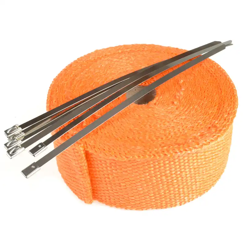 Taśma termiczna do wydechów tłumików pomarańczowa 10 metrów DPR Performance Oferta limitowana