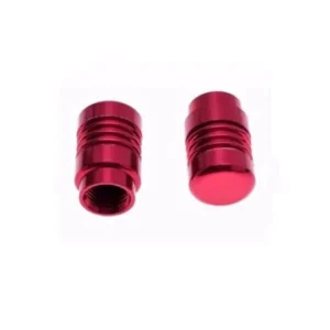 Nakrętka wentyla nakrętki wentyl red 2 szt alu Bezpieczne zakupy