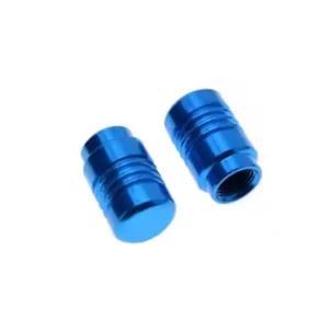 Nakrętka wentyla nakrętki wentyl blue 2 szt alu Cena promocyjna