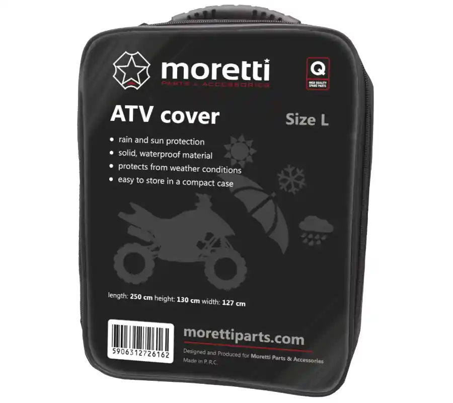 Tylko do końca tygodnia Moretti pokrowiec quad atv wodoodporny rozmiar L