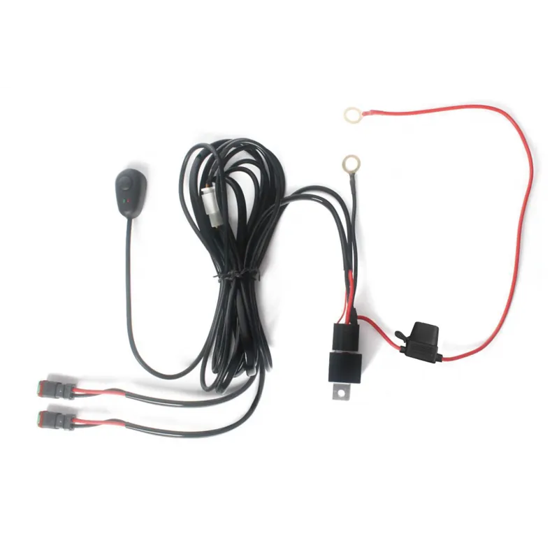 Wybór klientów Przewód instalacja do podłączania lamp roboczych 2x2,5m 12V max120W