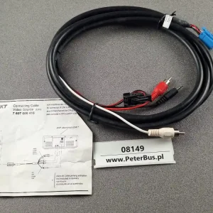 Darmowa dostawa Kabel audio- NOWY - BLAUPUNKT nr 7 607 006 416, łączący wzmacniacz CPA z odtwarzaczem MVP DVP
