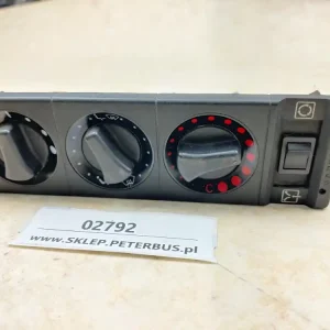 Panel sterowania AURORA, regulacji nawiewów na szybę i kierowcę, nr CBM 335-500-0009, MAN A01, INDAK 3.159.722 Tani