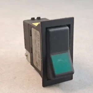 Przycisk, klawisz, włącznik pulpitu IRISBUS Axer, KAROSA Recreo, HLF nr 443 851 498 820, symbol grzania silnika, 5 PINów Ekspresowa dostawa