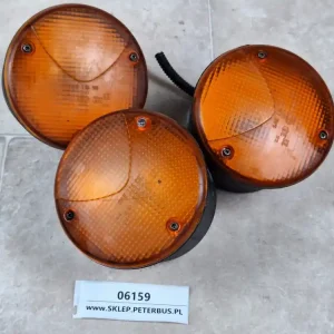 Lampa kierunkowskazu, tył, HELLA nr 1179 BL, klosz mocowany na 3 śruby, BOVA Futura, TEMSA Wyprzedaż