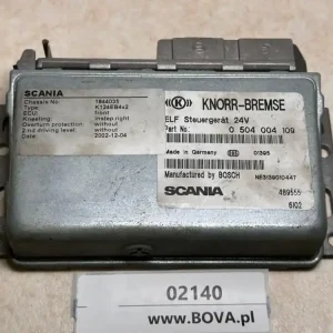 Darmowa dostawa Sterownik silnika SCANIA Irizar Century, Knorr-Bremse 0 504 004 109