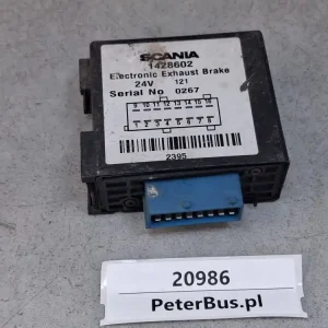 Moduł, przekaźnik hamulca górskiego SCANIA IRIZAR CENTRY numer 1428602 Bezpieczna płatność