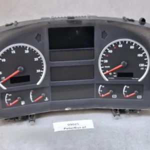 Zegary, wyświetlacze, deska rozdzielcza autobusu MAN REGIO, Siemens VDO, typ 1508.01, SV-nr A2C53093082, MAN nr 81.27202-6154, Lfd Nr 50449, rok produkcji 2005, wersja SW:96-93 Kup online