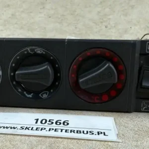 Panel sterowania ogrzewaniem MAN Compact 7000 Aurora 3355000006, 3 pokrętła Wybór klientów