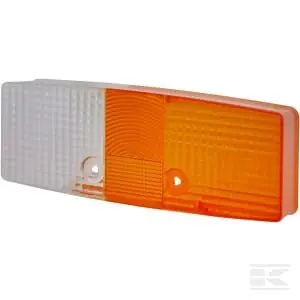 Klosz lampy pomarańczowy/przezroczysty prostokątny lewy Hella New Holland Case 9EL118703001 Kup online