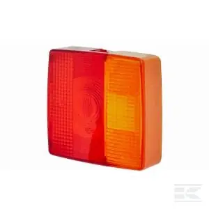Hit cenowy Klosz lampy czerwony/przezroczysty/pomarańczowy kwadratowy tylny/lewy/prawy Hella New Holland Case 9EL129519001