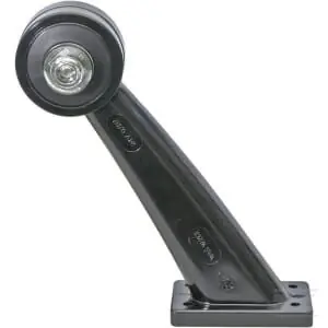 Lampa obrysowa LED prawa 12/24V czerwona/przezroczysta przykręcana Waś New Holland Case 1400300020 Ograniczona ilość