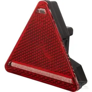 Lampa tylna zespolona LED lewa trójkątna 12/24V czerwona przykręcana Waś New Holland Case 1400300324 Darmowy zwrot