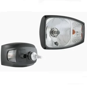 Nowy Reflektor przedni typu H4 ze złączem Deutsch DT04-6P lewy z żarówką RGV1.49002 Wesem