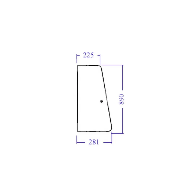 AKK2203 Szyba drzwi XL P/L Nowość