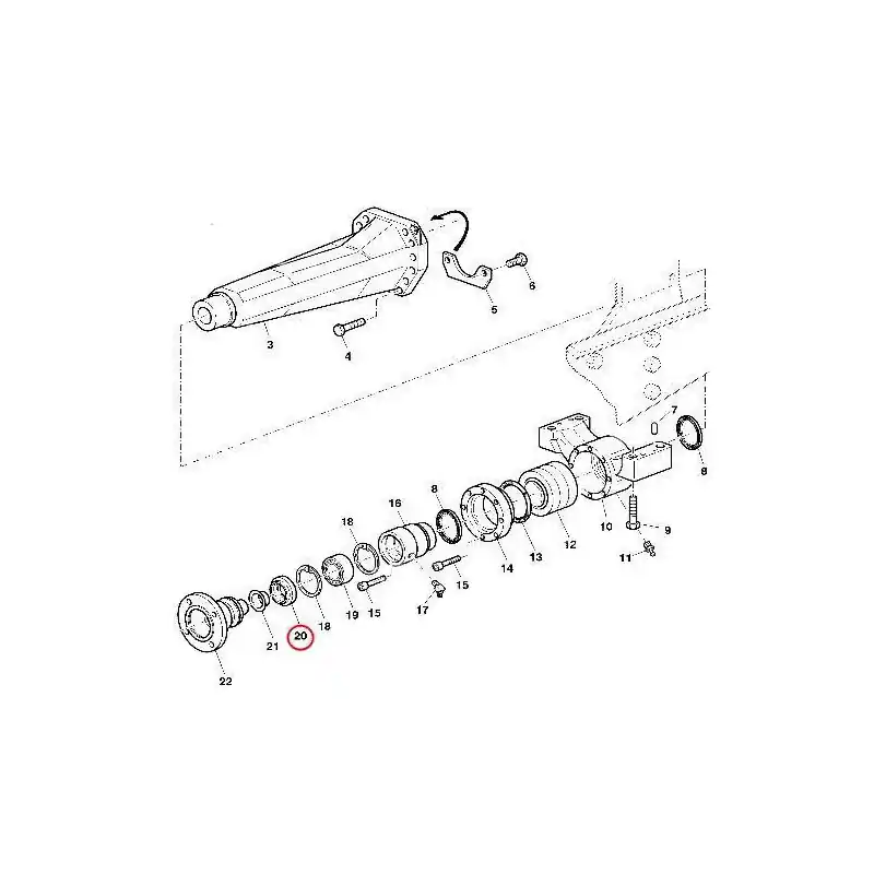 Zniżka PON1744 Uszczelniacz wałka przedniego napędu