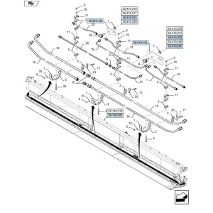 Zniżka Rurka Hydrauliczna 84147517